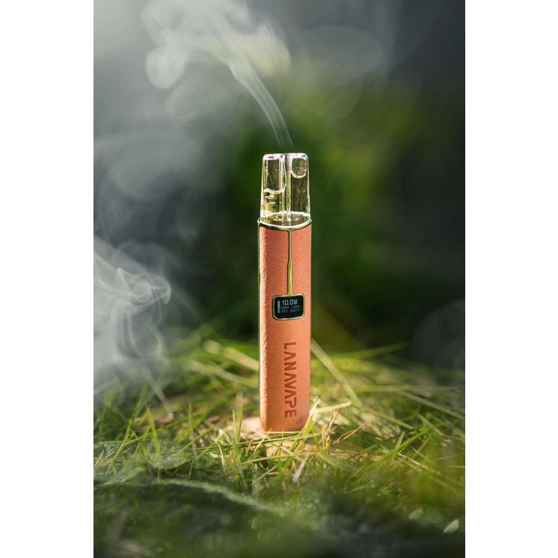 LANA 皮革充電主機 380mAh｜LED電量顯示｜可調功率8-10W｜霧化煙桿-thumb-2
