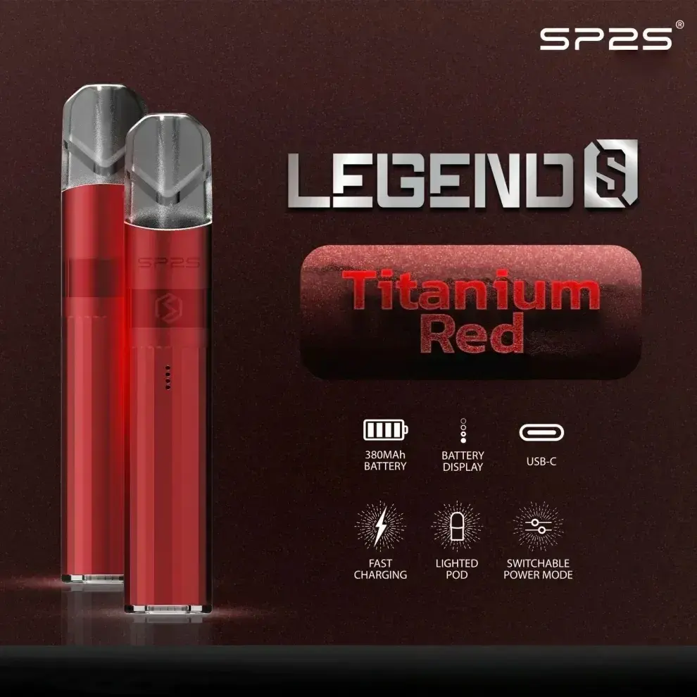 SP2S 鈦金屬升級版主機 一代專用煙桿｜380mAh 8-9W 快速切換功率 通用所有一代煙彈-thumb-4