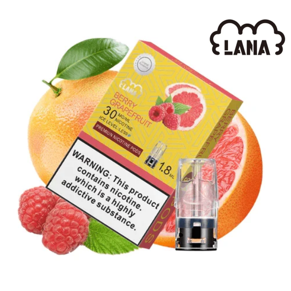 LANA 一代替換式煙彈 LANAVAPE霧化彈｜3%丁鹽含量·單盒2.5ml×3顆·兼容台灣各代主機-thumb-2