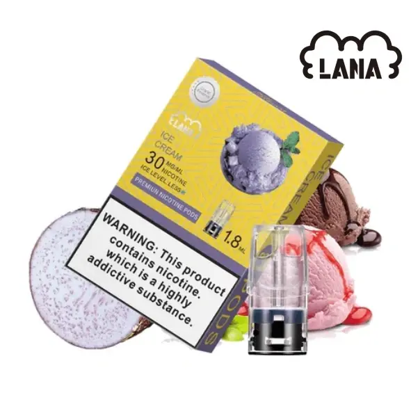 LANA 一代替換式煙彈 LANAVAPE霧化彈｜3%丁鹽含量·單盒2.5ml×3顆·兼容台灣各代主機-thumb-4
