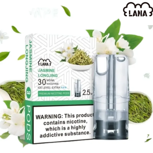 LANA 一代替換式煙彈 LANAVAPE霧化彈｜3%丁鹽含量·單盒2.5ml×3顆·兼容台灣各代主機-thumb-1