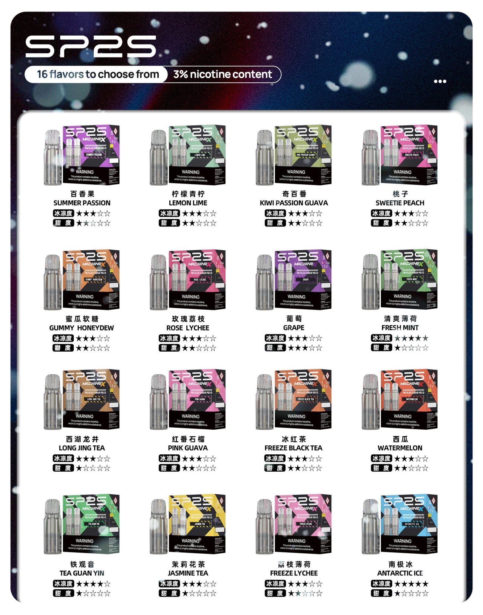 SP2S Max 專用替換煙彈 2顆裝｜僅適配SP2s Max主機 全新上市