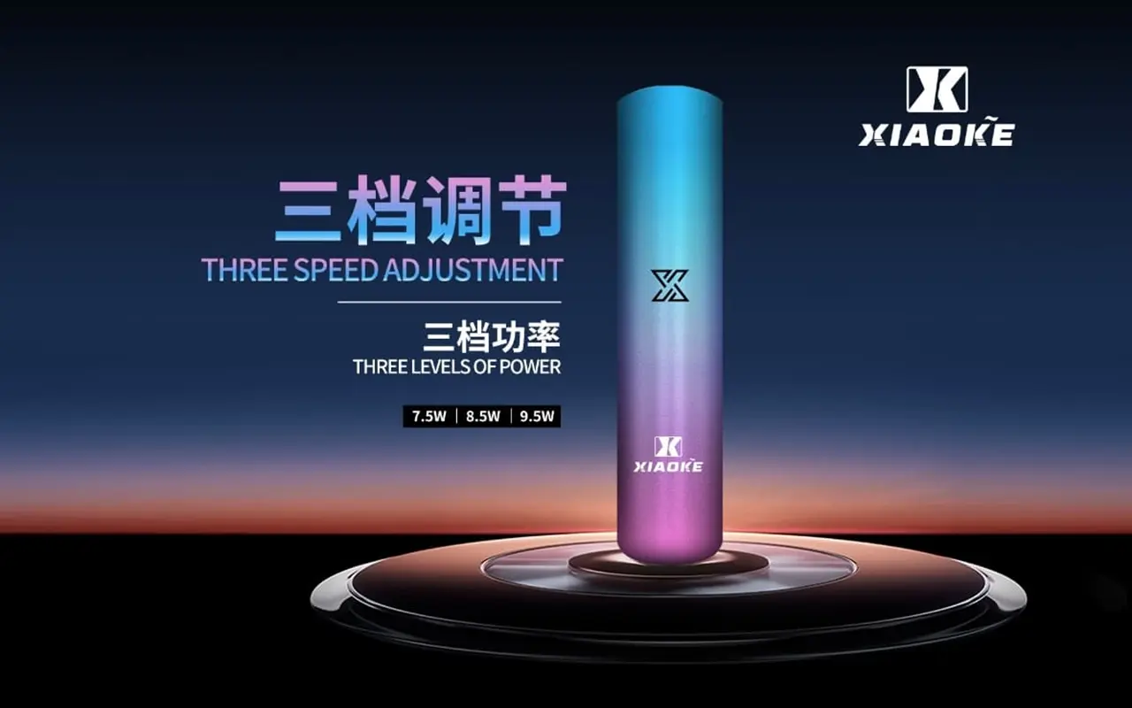 梟客XIAOKE一代可變檔主機 三檔功率調節380mAh｜霧化煙桿-thumb-1
