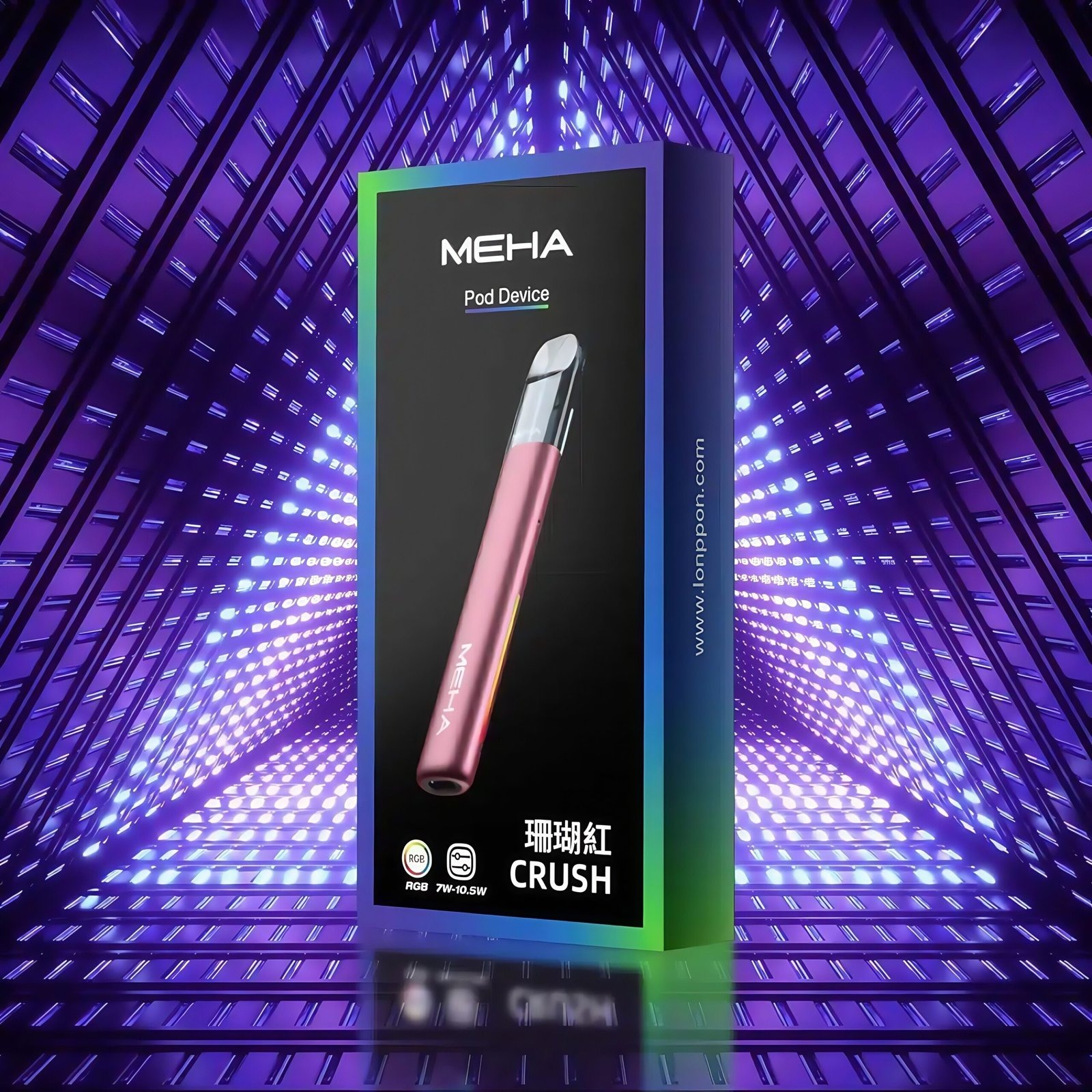 MEHA魅嗨五代主機 星耀幻影系列 三檔調節 通用五代六代煙彈 450mAh-thumb-2