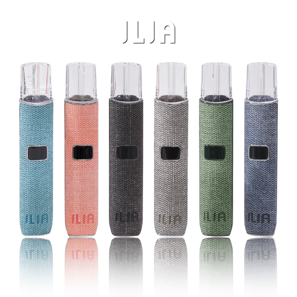 ILIA 哩亞布紋皮革主機｜質感霧化桿｜8W/10W兩檔可調｜通用台灣各品牌一代煙彈-thumb-1